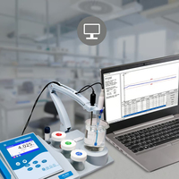 NADE PH9500-pH-mètre de laboratoire de 2.000 à 20.000 pH avec mesure de PH/mV(ORP) de haute précision pour l'analyse de la qualité de l'eau