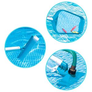 Kit per la pulizia della piscina con spazzola a rete e testa aspirante per piscine interrate e fuori terra - Product Image 4
