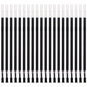 Deli S776 Gel <b>Pen</b> <b>Refill</b> 0.5Mm Black Red Exam Office Use 20Pcs Box - Product Image 2