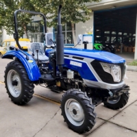 Tracteur agricole compact 4x4 de 40 CV à 50 CV avec moteur Euro 5 pour la culture en verger, sur rizière et petites exploitations