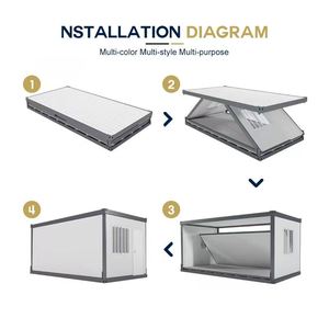 Casa Contenedor Plegable a Buen Precio, Casa Contenedor de 20 pies, Oficina Móvil, Casas Móviles Tipo Z, Casa Plegable con Remolque - Product Image 4