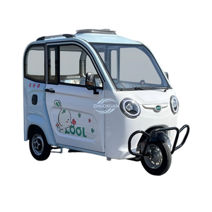 Tricycle compact entièrement fermé conçu pour les petites familles, offrant une conduite confortable et sèche en toutes saisons - Product Image 3