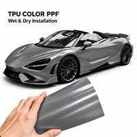 Film de protection de peinture automobile PPF CRG CP19 Storm Stone Gray 7,5 mil TPU auto-réparant pour la protection de la carrosserie du véhicule