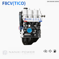Motor de Bloque Largo de Alto Rendimiento, Nuevo, de Gasolina, 0.8L, F8CV, con Tracción Delantera para Tico