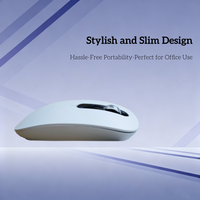 Souris de jeu sans fil à double mode 6D avec logo personnalisé, 3 niveaux de DPI, rechargeable, ultra-mince, portable, pour droitiers, pour le bureau