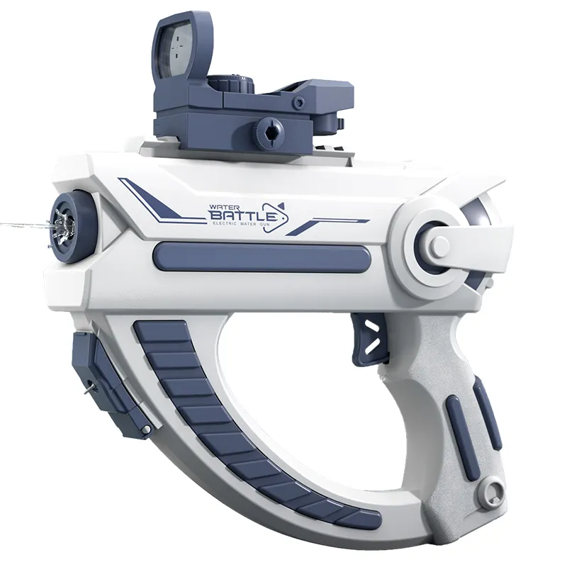 Arma de água espaço barata elétrica squirt guns, com capacidade 140cc 22 pés de alcance para o verão, brinquedo, ar livre