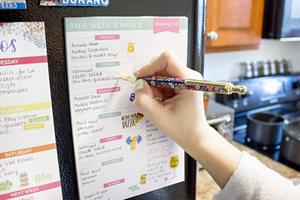 Bloc de notas para planificador de comida, lista de compras con lágrimas para compras cómodas - Product Image 2