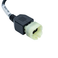 Cable de Diagnóstico Automotriz OBD2 de 16 Pines a 6 Pines, Impermeable IP67, Cable de Extensión para Escáner