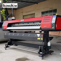 Imprimante éco-solvant grand format pour bannières publicitaires extérieures et machine d'impression publicitaire sur vinyle