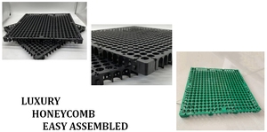 Panneau de drainage alvéolaire en géotextile composite <span class=keywords><strong>pour</strong></span> les parkings des centres commerciaux, des communautés et des zones de stationnement d'usines - Product Image 6