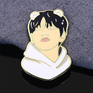 Haute qualité pas cher métal studio <span class=keywords><strong>ghibli</strong></span> diamant horreur blague tarot émail broche - Product Image 5