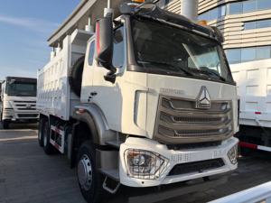 รถบรรทุกดิน Sinotruck Howo 6X4 เครื่องยนต์ดีเซล ความจุ 31-40 ตัน พวงมาลัยซ้าย มาตรฐานยูโร 5 สำหรับงานหนัก ขนส่งวิศวกรรม - Product Image 1