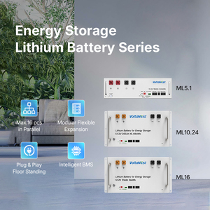 Modul Baterai Penyimpanan Energi VoltaNest 51.2V 100Ah 200Ah 314Ah 5.12kWh 10KWH 16kWh Rakitan untuk Pemasangan di Rak - Product Image 2