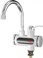 Robinet chauffe-eau électrique sans réservoir 220V avec affichage numérique LED rotatif pour salle de bain et cuisine