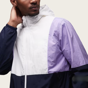 Tùy Chỉnh Bán Buôn Chất Lượng Cao Nylon Thoải Mái Vải Với Mui Xe Dây Kéo Thể Thao Giản Dị Chạy Bộ Người Đàn Ông Của Áo Khoác - Product Image 2