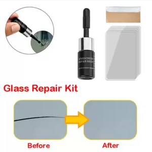 Kit de réparation de fissures de vitres de vitres avant de voiture DIY Kit de réparation de fissures de vitres de <span class=keywords><strong>pare</strong></span>-<span class=keywords><strong>brise</strong></span> - Product Image 2