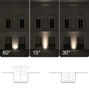 Projecteur LED encastré <span class=keywords><strong>extérieur</strong></span> fin et étroit pour villa, en acier inoxydable, linéaire, pour allée, encastré, <span class=keywords><strong>extérieur</strong></span>, fin - Product Image 2