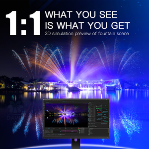 Davis Outdoor Luxe Water Meer Fontein Show Muzikale Dansende Drijvende Vijver Fontein - Product Image 5