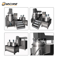 Machine de fabrication de dentifrice VP à cisaillement élevé Distributeur automatique de dentifrice Mélangeur émulsifiant sous vide Mélangeurs à réservoir