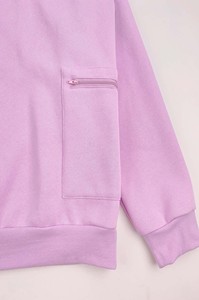 Sudadera Personalizada con Logotipo Privado, Cuello Redondo, Holgada, con Bolsillo Delantero, Bordada - Product Image 3