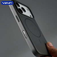 Étui de téléphone premium VAWI B373 avec cadre de caméra en métal, boutons, protection anti-chute 3M, toucher doux, anti-traces de doigts, anti-jaunissement