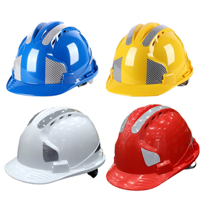 Elmetto industriale certificato EN397 Hat HDPE/ABS ingegneria protettiva costruzione di sicurezza casco - Product Image 6