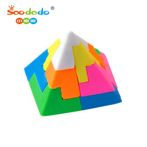 Câu đố kim tự tháp soododo bán buôn thiết kế mới sáng tạo sản phẩm khuyến mãi 3D đồ chơi hình bút chì tẩy - Product Image 6