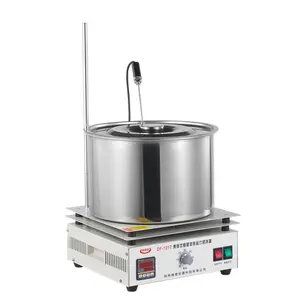 Heat collecting magnetic stirrer Water bath constant temperature heating oil bath electric dispersion mixer