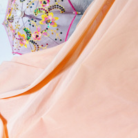 Tela de Malla Elástica de Poliéster y Spandex de 145g, Colorida y Transpirable, para Trajes de Baño, Lencería, Ropa Deportiva, Yoga, Bikini y Uniformes