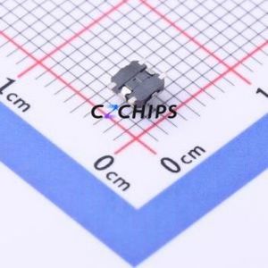 YTS1T0072DBG00 Tactile Switch SMD Switch Single Pole Single Throw Round Button 2.5N Vertical Mount - Product Image 2