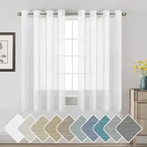 Textile de maison, <span class=keywords><strong>tissu</strong></span> de <span class=keywords><strong>lin</strong></span> bon marché pour rideaux, vente <span class=keywords><strong>en</strong></span> gros - Product Image 1