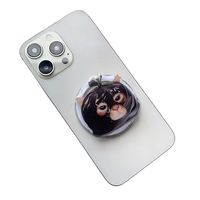 2025 vente chaude personnalisé Animal chaton magnétique bureau téléphone support de poignée paresseux support de téléphone portable