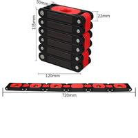 Mesureur de niveau pliable multifonction 36-72cm Mesure multi-angles Outils pour le travail du bois Tuyaux Escaliers Coins Pliable