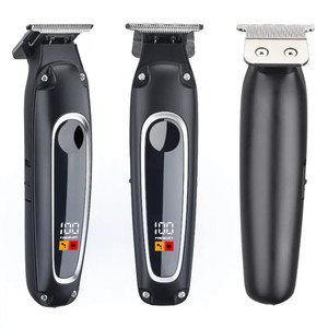 Barber <span class=keywords><strong>professionnel</strong></span> sans fil 0mm zéro écart sculpture découpeuse <span class=keywords><strong>tondeuse</strong></span> à <span class=keywords><strong>cheveux</strong></span> tondeuses - Product Image 4