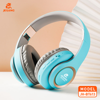 Casque sans fil supra-auriculaire BT avec réduction de bruit ANC, grandes oreillettes, dynamique, pour le sport, le gaming, le DJ, longue autonomie