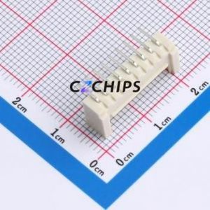 ZX-HY2.0-9PWZ-GW Wire-to-Board Pin Header Bent Lead Through Hole,P=2mm Connector 1x9P 2mm Right Angle Insert HY - Product Image 2