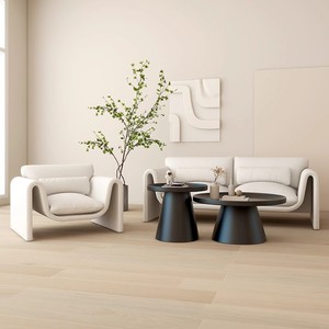 L-shaped <b>Sofa</b> Set Round Upholstered Foam Filling Living Room Furniture Art Pattern Child Target - Product Image 3