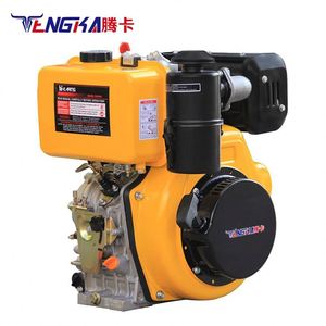 Moteur hors-bord diesel monocylindre de haute qualité 1100F 13HP à démarrage électrique, refroidi par air, avec roulement - Product Image 4