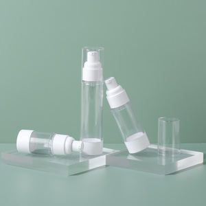 15ml 30ml 50ml 80ml 100ml 120ml <span class=keywords><strong>Plastic</strong></span> Airless Pompflesjes voor Lotion, Crème, Gezichtsreiniger, Vacuüm <span class=keywords><strong>Plastic</strong></span> Pompflessen, Verpakkingen voor Huidverzorging - Product Image 4