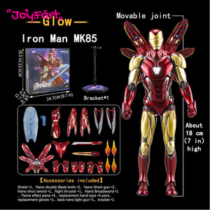 ZDTOYS <span class=keywords><strong>Marvel</strong></span> 10e anniversaire édition Iron Man MK85 figurine modèle jouets <span class=keywords><strong>Marvel</strong></span> Avengers figurines en gros - Product Image 2