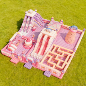Parque de Atracciones Inflable con Castillo Hinchable de Calidad Industrial para Juegos Divertidos - Product Image 6