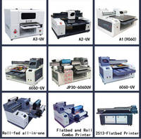Printer Inkjet UV 1210 Format Besar Laris Manis, Desain Skala Besar, Flatbed Akrilik Logam Transparan dengan Print Head Xp600 Baru