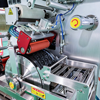 Machine de remplissage et d'emballage entièrement automatique haute vitesse et haute qualité pour liquides et poudres, destinée à la production de dosettes alimentaires, de détergents et de lessives