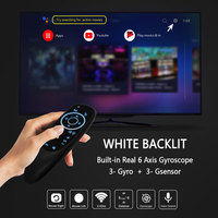 Remote Kontrol Pintar Multifungsi WESOPRO G10S PRO Air Mouse Gyroscope Mini LED TV dengan Kontrol Suara ABS