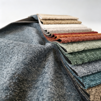 Tissu Chenille 100% Polyester Chenxin Anti-Boulochage Poids Moyen Teint Uni pour Revêtement de Canapé Textile de Maison Couleurs Personnalisables