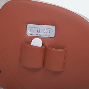 Yüksek kalite lüks deri geri ayarlanabilir dönebilir ofis masaj koltuğu Sl tam vücut ile ev için - Product Image 4