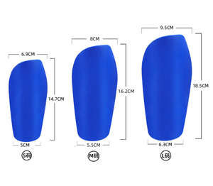 <span class=keywords><strong>Espinilleras</strong></span> Superligeras de Fútbol para Niños Adultos Almohadilla Protectora de Tobillo Flexible - Product Image 2