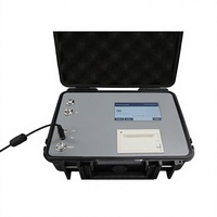 Hopu LPC Industrial Oil Particle Counter for Hydraulic Lube Oil NAS and Moisture PPM Analysis AC220V 120W Floor-Mounted