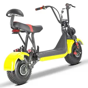 Skuter dewasa 140 $ Unicycle lipat Mini dengan kursi Drop pengiriman Israel Green Power 15Ah 750 W sepeda ritel 4 skuter listrik
