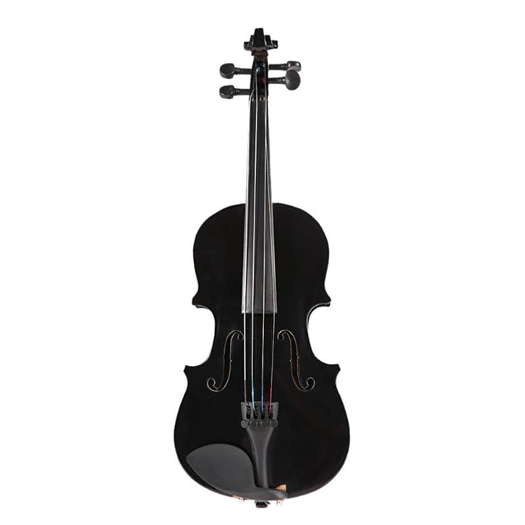 Factory hot sale black linden plywood and maple professional Beginner student violin